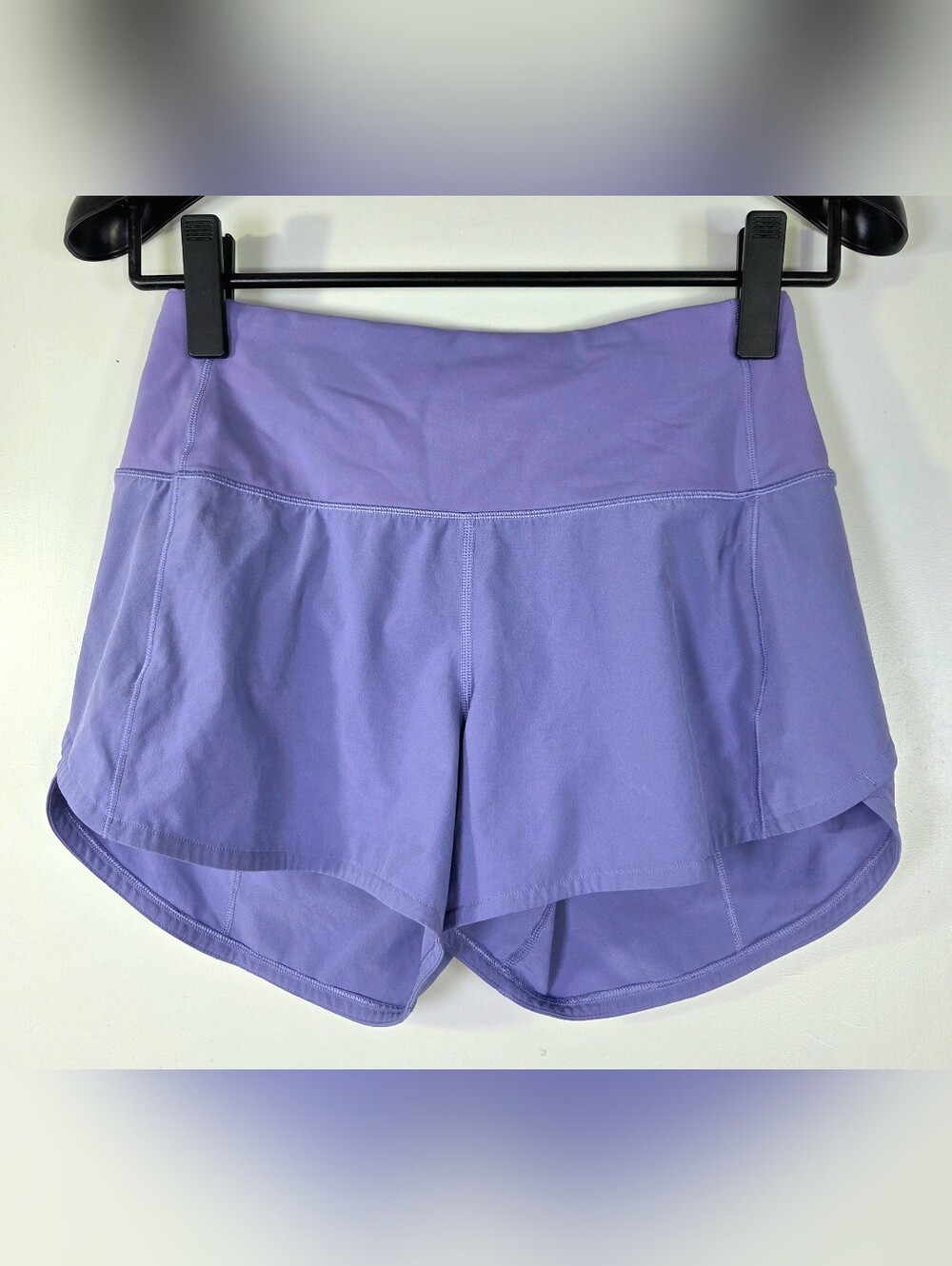LULULEMON ATHLETICA SPEED UP LINED RUNNING SHORTS.